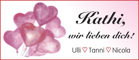 Traueranzeige von Kathi  von Lübecker Nachrichten